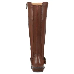 Clearance Earth Shoes Mira Round Toe High Shaft Casual Boots Medium Brown