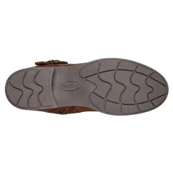 Clearance Earth Shoes Mira Round Toe High Shaft Casual Boots Medium Brown