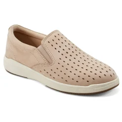 Best Earth Shoes Nel Laser Cut Round Toe Casual Slip-on Sneakers Light Natural