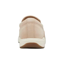 Best Earth Shoes Nel Laser Cut Round Toe Casual Slip-on Sneakers Light Natural