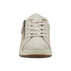 Hot Earth Shoes Netta Round Toe Casual Lace-up Sneakers Light Natural