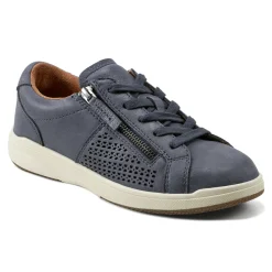 Online Earth Shoes Netta Round Toe Casual Lace-up Sneakers Dark Blue