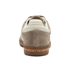 Best Earth Shoes Penny Lace-Up Sneakers Taupe Suede