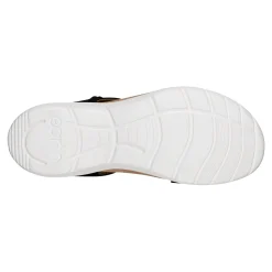 New Earth Shoes Roni Casual Strappy Flat Sandals Black