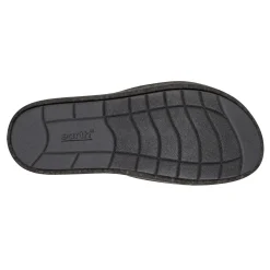Discount Earth Shoes Sachan Casual Slip-on Wedge Platform Sandals Black
