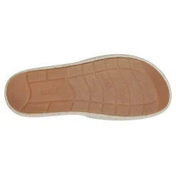 Sale Earth Shoes Sachan Casual Slip-on Wedge Platform Sandals Ivory