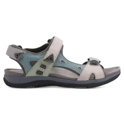 Discount Earth Shoes Skylar Round Toe Lightweight Casual Flat Sandals Light Purple