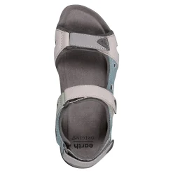 Discount Earth Shoes Skylar Round Toe Lightweight Casual Flat Sandals Light Purple