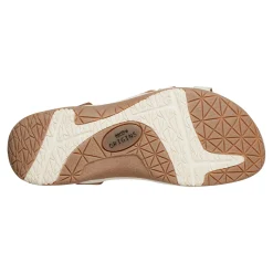 Earth Shoes Sterling Casual Strappy Round Toe Flat Sandals Natural Multi