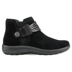Sale Earth Shoes Synal Flat Casual Booties Black