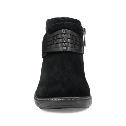 Sale Earth Shoes Synal Flat Casual Booties Black