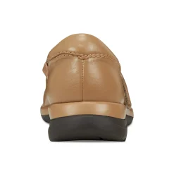 Sale Earth Shoes Tose Lug Sole Square Toe Casual Ballet Flats Medium Natural