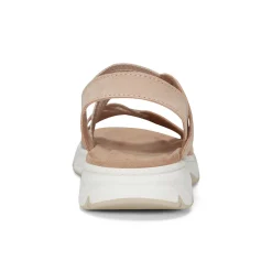 New Earth Shoes Vernon Strappy Slingback Casual Flat Sandals Light Natural