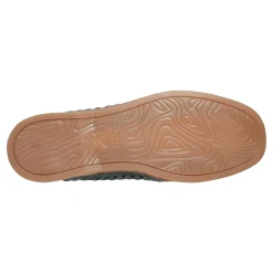 Clearance Earth Shoes Wishing Almond Toe Slip-on Flat Casual Loafers Medium Green