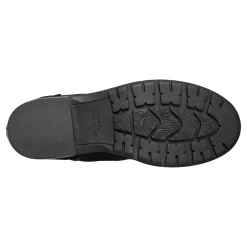 Hot Earth Shoes Zane Ruched Booties Black Suede